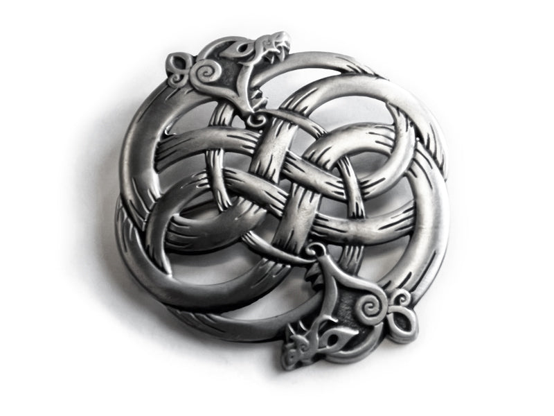 Art pewter brooches deals